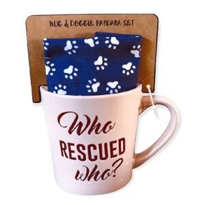 Mug and Doggie Bandana Set